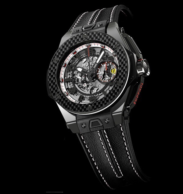 Replica Hublot Big Bang Ferrari Germany Black Ceramic 401.CQ.0123.VR.FRD13 Replica Watch